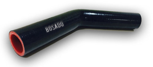 Imagen de 22CODO45.90X150 CODO 45º 90X150MM SILICONA REF. TEXTIL