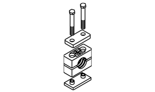 Imagen de 01TACO 50.8P VER 016050.8-PP+01SPAL-6S-M-W2+01DPAL-6S-W3+01AS-M12X100-W3X2