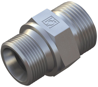 Imagen de FI-GE-08LR1/8-DF-W3 CUERPO RECTO 8L M1/8" BSPP 60º ZnNi